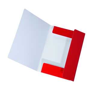 Sammelmappe LongLife, Karton glanzkaschiert, ca. 700 g/qm, DIN A3, rot