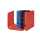 Ordner PURE Color, A4, S50, 3 Farben (rot, blau, schwarz) frb. sort.