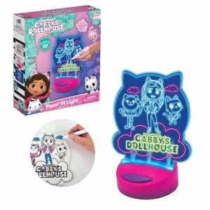 Gabbys Dollhouse LED Nachtlicht mit 7 wechselnden Farben und Mustern