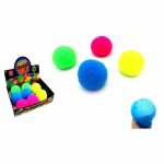 Pufferball mit Licht 10cm sortiert, 4 verschiedene Farben