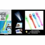 Zauberstift mit Licht 13cm sortiert, 4 verschiedene Farben