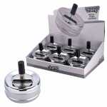 Drehaschenbecher, 9cm sortiert