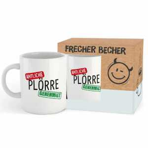 Tasse Amtliche Plörre Erfurth 4001205211525
