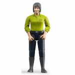 bruder bworld Figur Frau heller Hauttyp Hose blau
