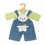 Latzhose mit Shirt Bunny Lou Gr.35-45cm, Latzhose mit...
