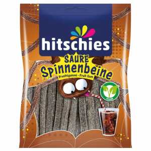 hitschies Saure Spinnenbeine Cola 125g, Fruchtgummi vegan, Hitschler