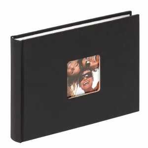 Fotoalbum Fun 22x16cm schwarz, Designalbum,, Walther Design