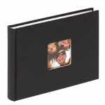 Fotoalbum Fun 22x16cm schwarz, Designalbum,, Walther Design