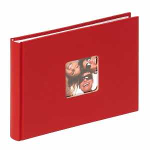 Fotoalbum Fun 22x16cm rot, Designalbum,, Walther Design