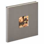 Fotoalbum Fun 26x25cm grau, Designalbum,, Walther Design
