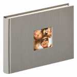 Fotoalbum Fun 22x16cm grau, Designalbum,, Walther Design