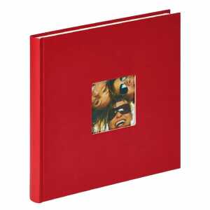 Fotoalbum Fun 26x25cm rot, Designalbum,, Walther Design