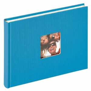 Fotoalbum Fun 22x16cm oceanblau, Designalbum,, Walther Design