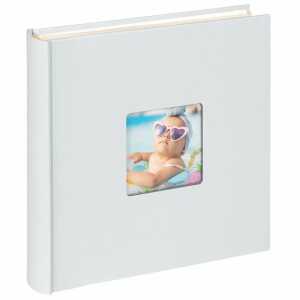 Fotoalbum Fun Baby 30x30cm hellblau, Designalbum Baby Selection