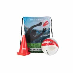 Fußball Set "kicker Edition" Fußball Gr. 5 4 Pylonen 22,5 cm x 13 cm
