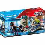 playmobil CITY ACTION Polizeimotorrad Verfolgung d...