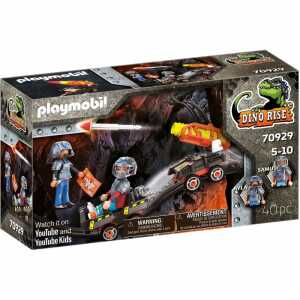 playmobil DINO RISE Dino Mine Raketenkart, für 2 Figuren,