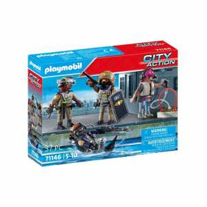 playmobil City Action SWAT Figurenset, ab 5 Jahren,, Playmobil