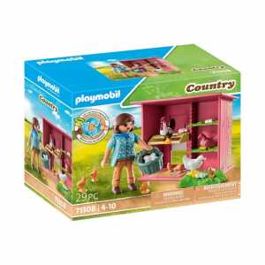 playmobil Country Hühner mit Küken, ab 4 Jahren,, Playmobil