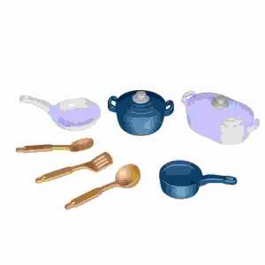 Kochutensilien-Set 7teilig, Emmas Kitchen, ab 24 Monaten, Theo Klein