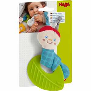 HABA Beißkerl Raupe mit Rasseleffekt, ab 0 Monaten,, HABA
