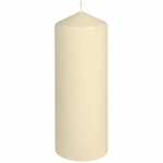 Stumpenkerze 70x200mm champagner