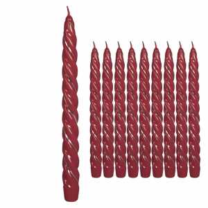 Renaissancekerzen 22x250mm burgund 10er