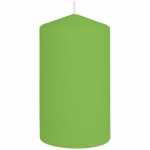 Stumpenkerze 80x150mm limone 4014546012621