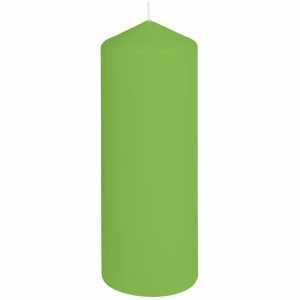 Stumpenkerze 70x200mm limone 4014546012775
