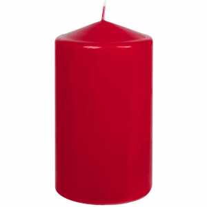 Stumpenkerze 80x150mm burgund 4014546012911