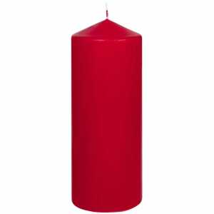 Stumpenkerze 70x200mm burgund 4014546013659