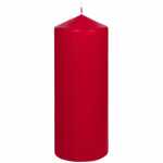 Stumpenkerze 70x200mm burgund 4014546013659