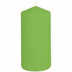 Stumpenkerze 70x150mm limone 4014546018647