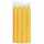 Tafelkerzen 21x195mm goldgelb 4er