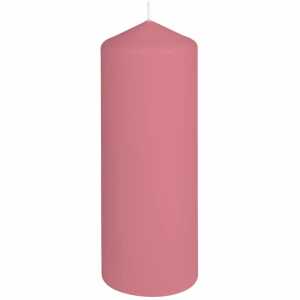 Stumpenkerze 70x200mm zartrosa