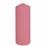 Stumpenkerze 70x200mm zartrosa