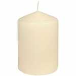 Stumpenkerze 50x80mm champagner