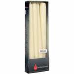 Leuchterkerzen 22x240mm ecru 4er