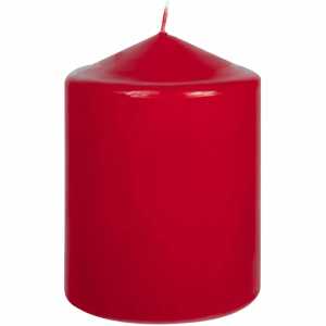 Stumpenkerze 70x100mm burgund 4014546049627