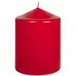 Stumpenkerze 70x100mm rot 4014546049634