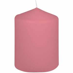 Stumpenkerze 70x100mm zartrosa