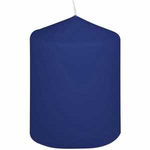 Stumpenkerze 70x100mm ozean 4014546050388