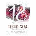 Zahlenkarte 18. Geburtstag Kurt Eulzer 4016723058187