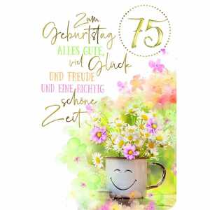 Zahlenkarte 75. Geburtstag 4016723079755