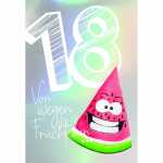 Zahlenkarte 18. Geburtstag Kurt Eulzer 4016723081185