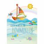 Glückwunschkarte Kommunion Schiff