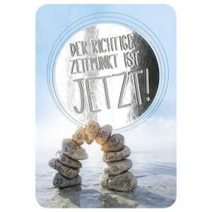 Postkarte Good Feelings Der richtige Zeitpunkt