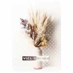 Postkarte Good Feelings Viel Freude hoch