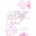 Glückwunschkarte zum Mädchen rosa