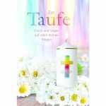 Glückwunschkarte Taufe Taufkerze weiße...
